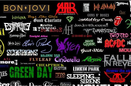 Rock in Generations - people, rock bands, 80s, rock, names, music, 90s, bands, rocker, rock n roll