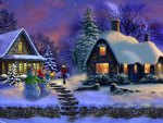Snow on Christmas Eve