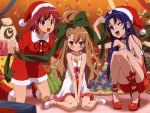 anime celebrate Christmas