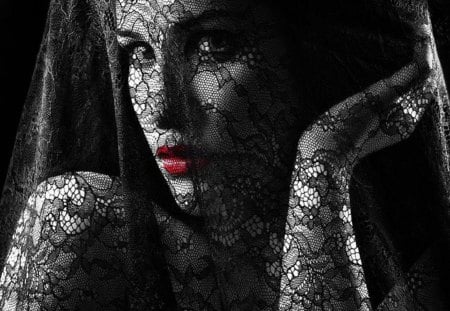 black lace - Models Female & People Background Wallpapers on Desktop