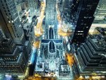 St Patricks Cathedral From The Sky
