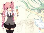 miku hatsune megurine luka ice cream