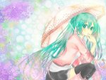 miku and umbrella