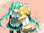 miku&rin best friend