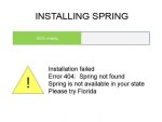 System Failure--NO Spring!!!!