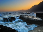 glorious rocky beach