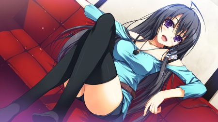 Anime Hot girl! - Girl, Long hair, Sexy, Anime