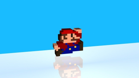 pixel mario - mario, pixel mario, pixel, nintendo