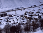 Bonneval-sur-Arc under the snow