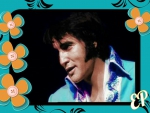 ELvis Presley  in Aqua