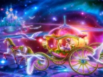 The Beautiful Princess in the Carriage
