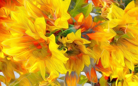 Sunflowers - Other & Abstract Background Wallpapers on Desktop Nexus