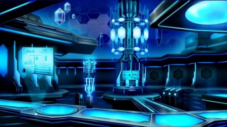 SCI-FI Room - SCI-FI, Anime, Scenery, Room