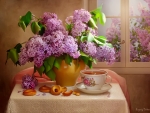 Still life with lilac