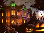 Halloween Night Mansion