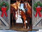 Horse Barn Christmas F1