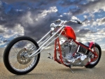 Vintage Harley Chopper