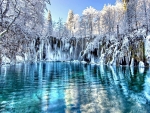 Icy Waterfall