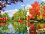 Lakeside Reflection