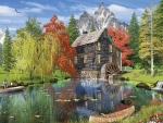 Fishing By The Mill