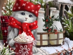 The Cat With The Cream