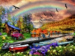 Rainbow After the Rain