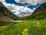 Little Ruby Lake, Rocky Mountains, Colorado