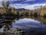 Reflections of the Lower Salt River - Mesa, Arizona