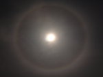 moon in a halo