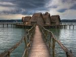 cottage on a water