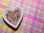 Colourful heart