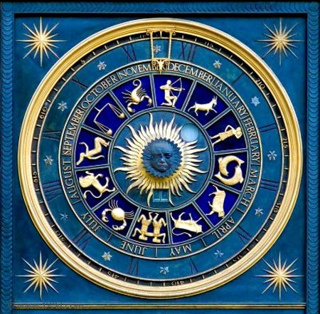 Blue zodiac - abstract, blue, astrology, photography, 12, zodiac