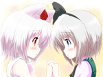 Momiji and Youmu