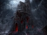 Dark Horror Church