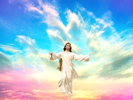 He is risen - christ, jesus, risen, cloud, religion, christianity, god, sky