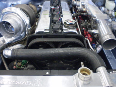 1JZ-GTE Supra Single Turbo Engine - 1jz, 1jz-gte, turbo, supra