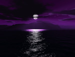 Purple Moon Light