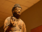 Shakyamuni Buddha in Wood