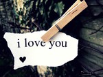 three words ... i love you ♥