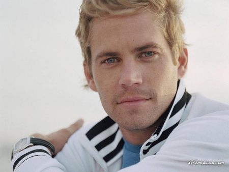 Paul Walker - male, pretty blue eyes, actor, cute, blonde hair