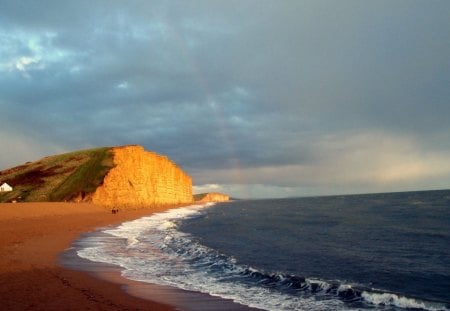 on the shore of the great water