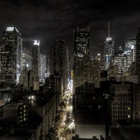 New York at night