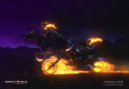 Ghost Rider With Friend