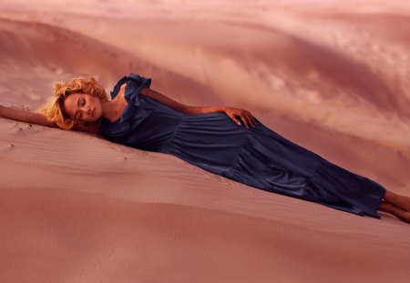 Sleeping desert beauty