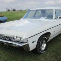 1968 Chevrolet 307 in the car show