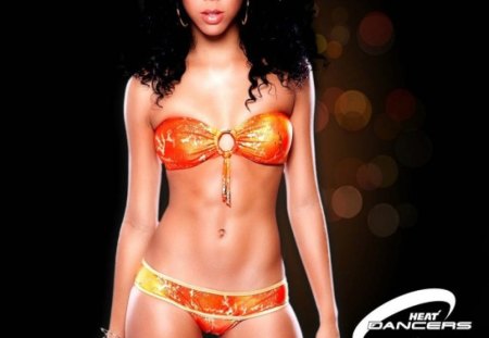 Miami Heat dancer - female, 2012, 17, picture, dancer, 06