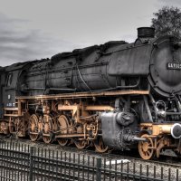 Steam Train in the Museum