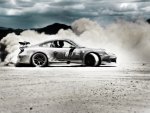 Drifting Porsche