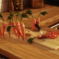 Funny carrots