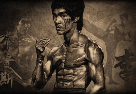 Bruce Lee - actor, bruce, enter, the dragon, lee